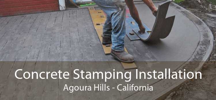 Concrete Stamping Installation Agoura Hills - California