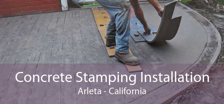 Concrete Stamping Installation Arleta - California