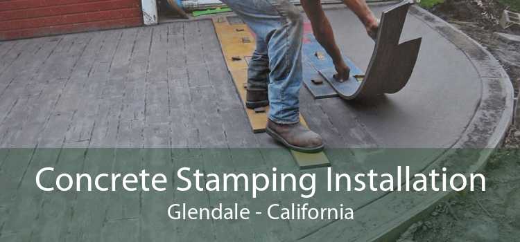 Concrete Stamping Installation Glendale - California