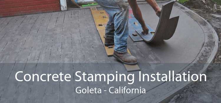 Concrete Stamping Installation Goleta - California