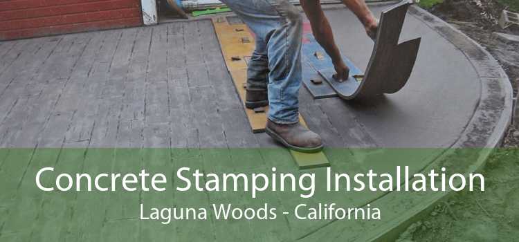 Concrete Stamping Installation Laguna Woods - California