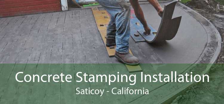 Concrete Stamping Installation Saticoy - California