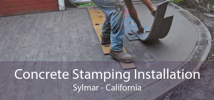 Concrete Stamping Installation Sylmar - California