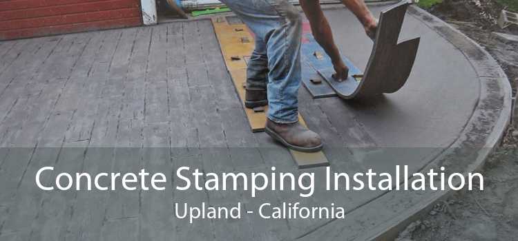 Concrete Stamping Installation Upland - California