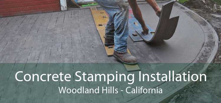 Concrete Stamping Installation Woodland Hills - California