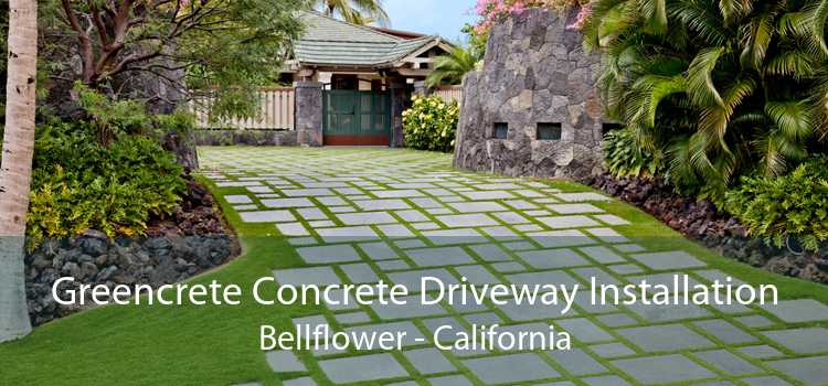 Greencrete Concrete Driveway Installation Bellflower - California