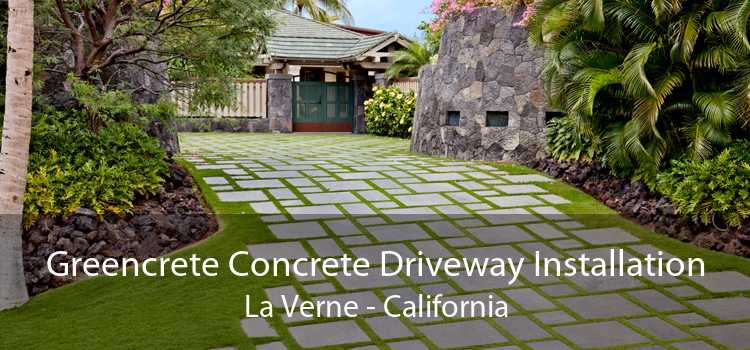 Greencrete Concrete Driveway Installation La Verne - California