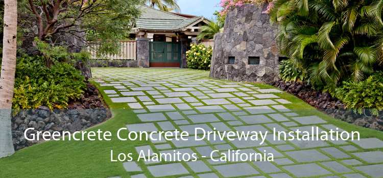 Greencrete Concrete Driveway Installation Los Alamitos - California