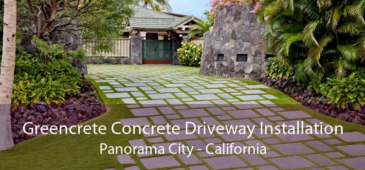 Greencrete Concrete Driveway Installation Panorama City - California