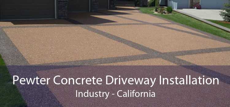 Pewter Concrete Driveway Installation Industry - California