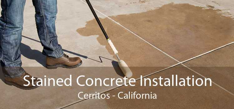 Stained Concrete Installation Cerritos - California