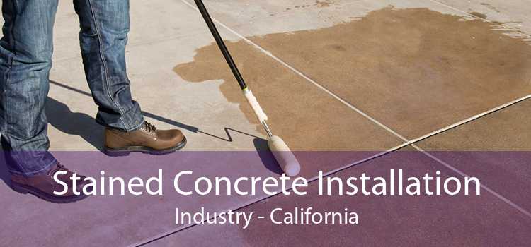 Stained Concrete Installation Industry - California