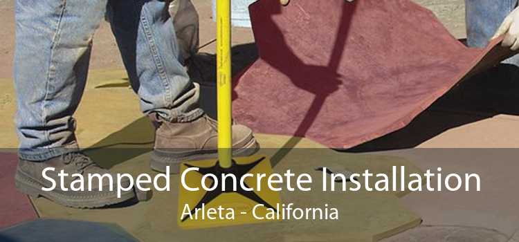 Stamped Concrete Installation Arleta - California