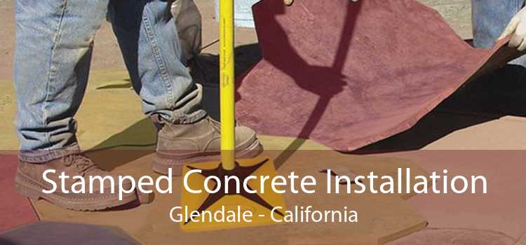 Stamped Concrete Installation Glendale - California