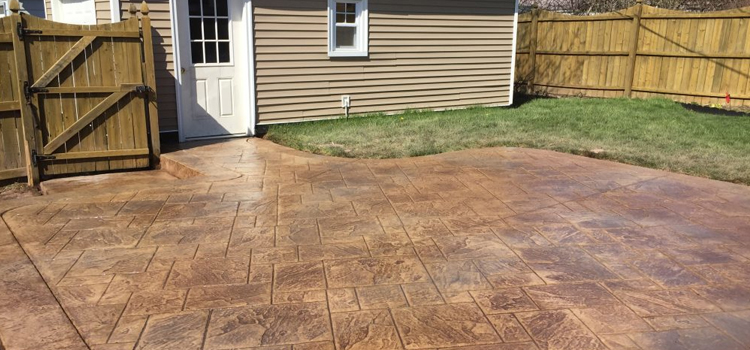 Brown Concrete Commercial Driveway Installation Temple City